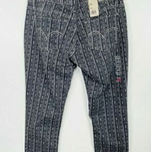 Levi’s 524 Too Superlow Gray Arrow Pattern / Print